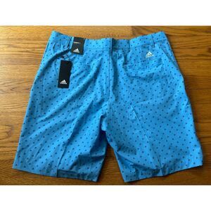 ADIDAS Men's Ultimate 365 Badge Golf Shorts Adi Print Royal Blue size 36, NWT